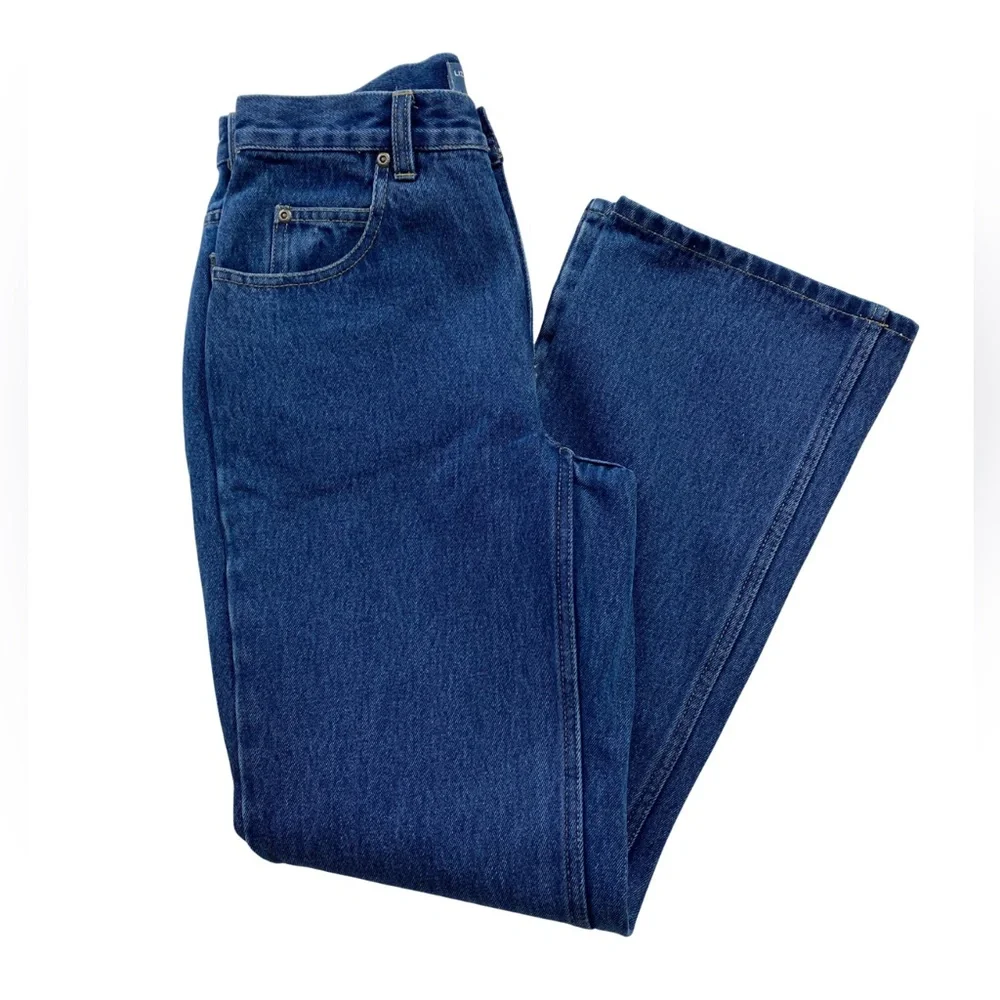 NWT Liz Claiborne Bootcut Fit Jeans in Dark Blue Denim Women’s Size 6 Petite - Picture 1 of 10